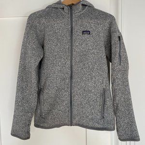Patagonia Better Sweater Women's Full Zip Fleece Hoodie Jacket M in Gray